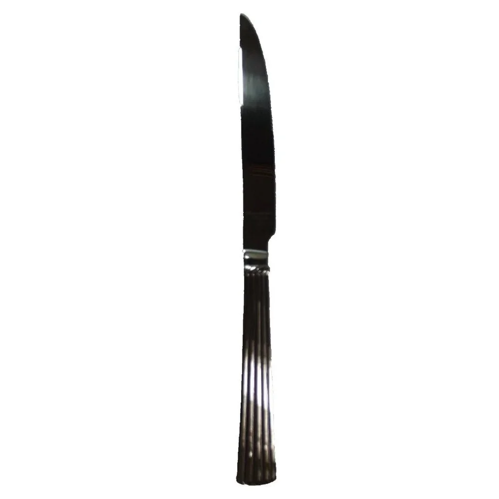 Reed & Barton Individual Solid Handle Steak Knife TRINITY HALL stainless 9-5/8